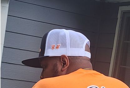 Black/White Snapback