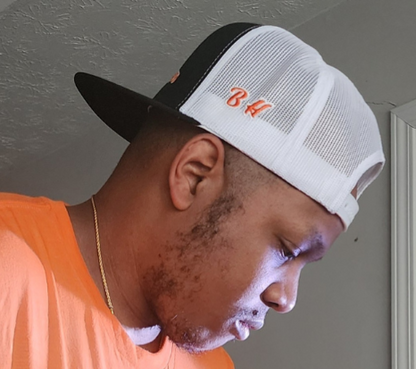 Black/White Snapback